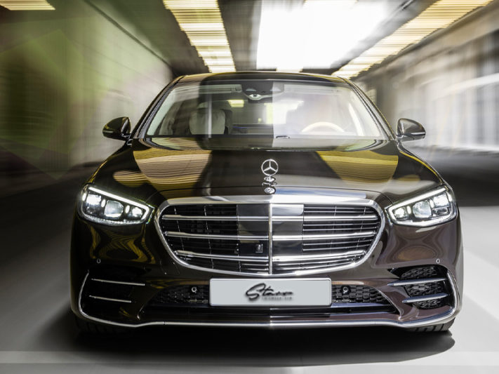 MERCEDES BENZ S CLASS CHAUFFEUR HIRE IN BARCELONA