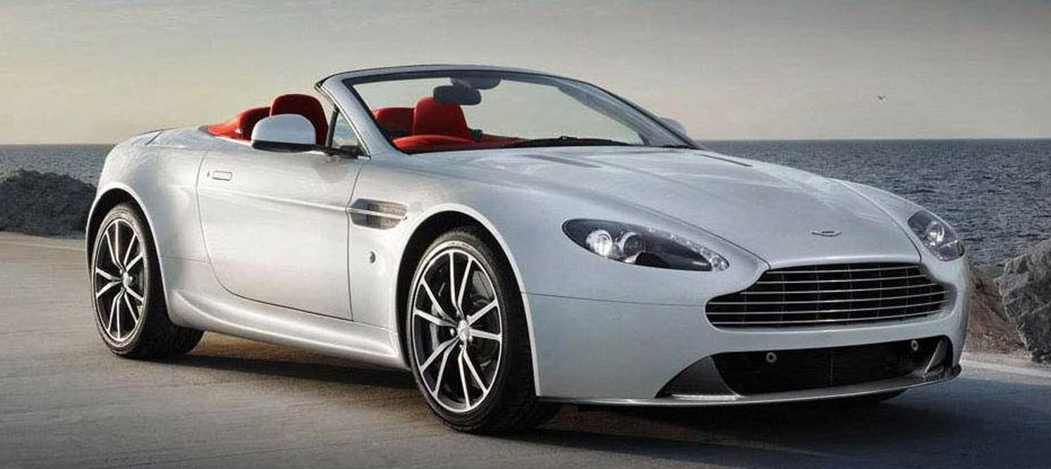 Aston Martin Vantage Roadster White