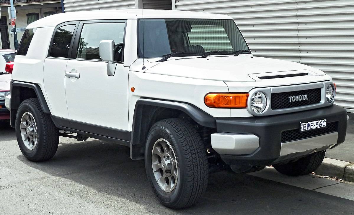 Toyota fj cruiser габариты