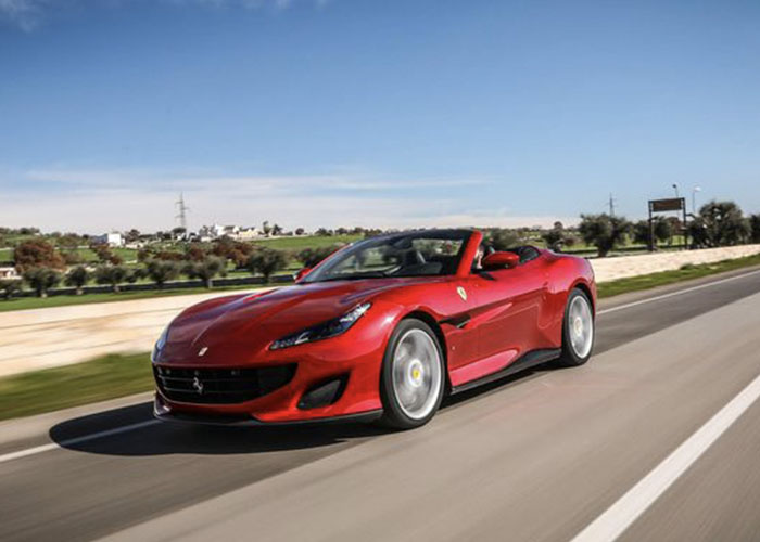 Ferrari Portofino Prom Car Hire | LOWEST PRICES GUARANTEED | LARGEST FLEET