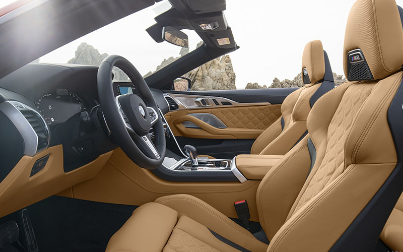 Starr Luxury Cars LA BMW M8 Convertible Los Angeles Hire