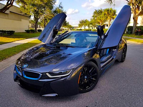 Star Luxury Cars BMW i8 Roadster Miami 2022