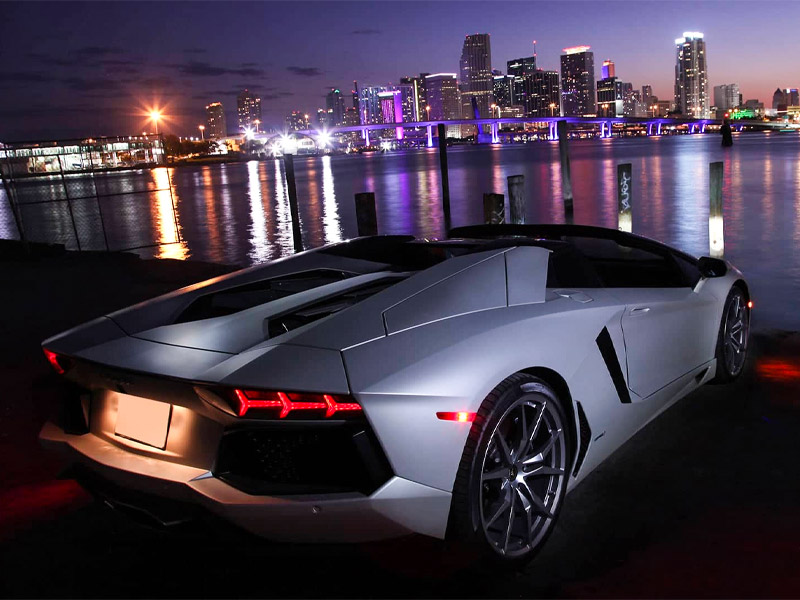 Star Luxury Cars Lamborghini Aventador Roadster Dubai 2023