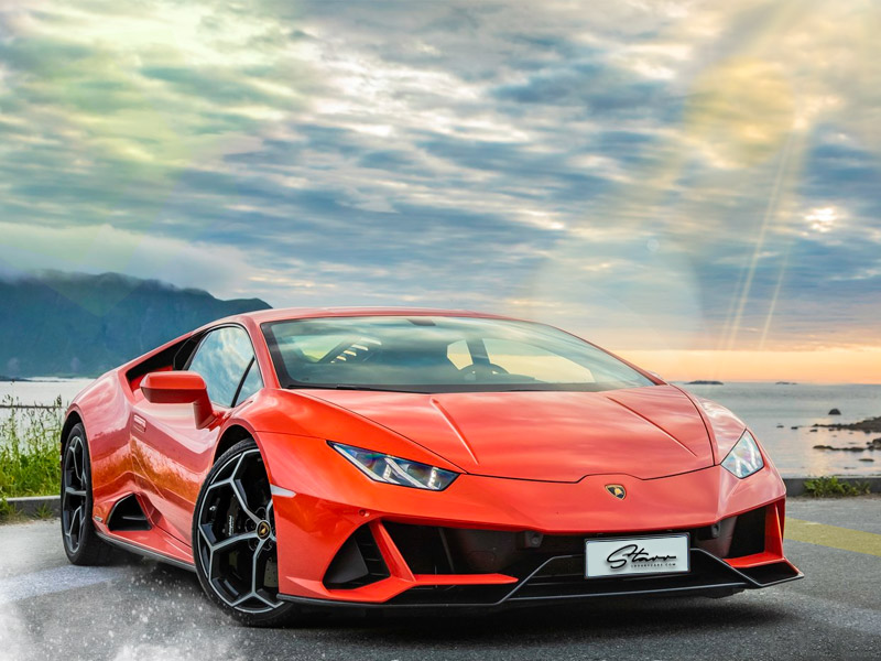 Starr Luxury Cars Lamborghini Huracan Evo Self Drive Chicago 2023