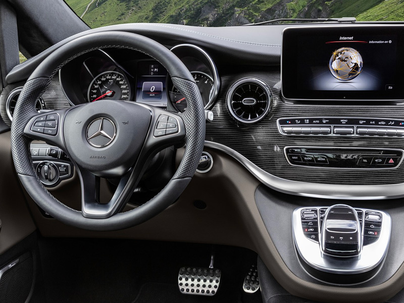 Starr Luxury Cars Mercedes Benz V Class Paris, France Self Hire 2023