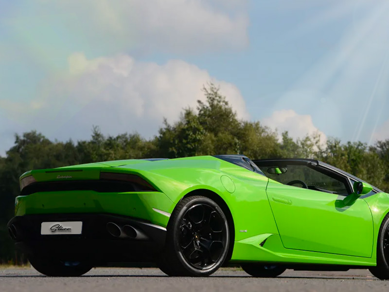 Starr Luxury Cars, Lamborghini Huracan Spyder Barcelona, Spain Self Hire 2023
