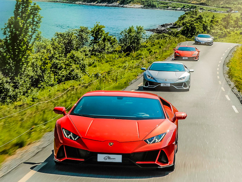 Starr Luxury Cars, Lamborghini Huracan Milan,Italy Self Hire 2023