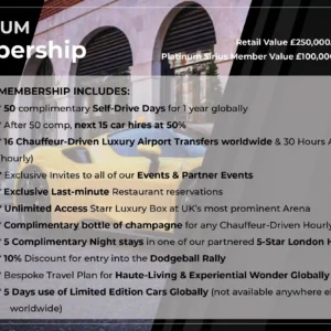 Sirius Platinum Member