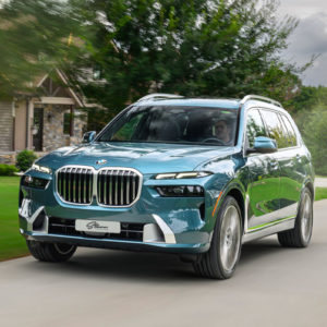 BMW X7 navy blue