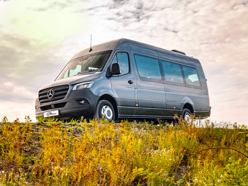 Starr Luxury Cars Africa, Abuja - Mercedes Benz Sprinter Best Coveted Luxury Exotic Cars available for Chauffeur Service