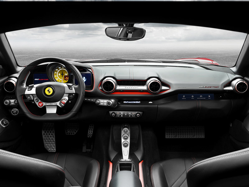 Starr Luxury Cars Madrid, Spain - Ferrari 812 Superfast Best Coveted Luxury Exotic Cars available for Chauffeur Service