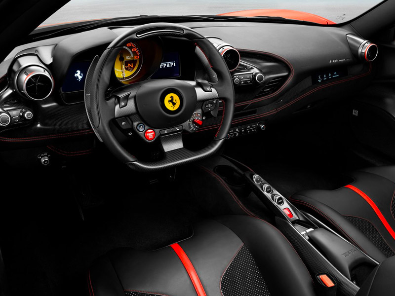 Starr Luxury Cars Ferrari F8 Tributo Geneva Switzerland, Self Drive and Chauffeur Service