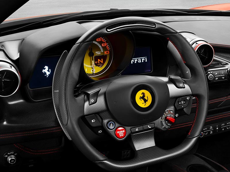 Starr Luxury Cars Madrid, Spain - Ferrari F8 Tributo Best Coveted Luxury Exotic Cars available for Self Drive and Chauffeur Service
