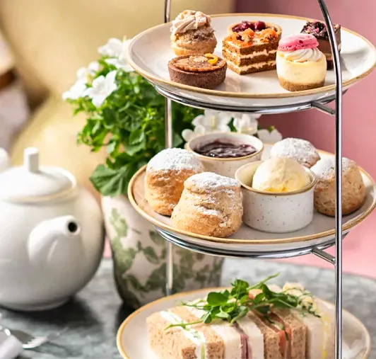 SLC - Starr Luxury Cars UK, London Mayfair - Afternoon Tea & Chauffeur service Experience for International Women's Day and Mother's Day.