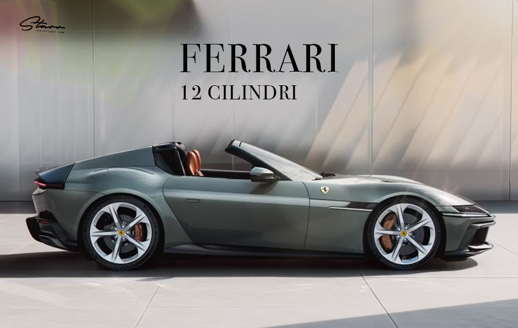 Starr Luxury Cars - Presenting Ferrari 12 Cilindri - Best Coveted Luxury Exotic Cars - Book, Hire, Rent Chauffeur Service, and Self-Hire Service. Mayfair UK - London Berkeley Square.