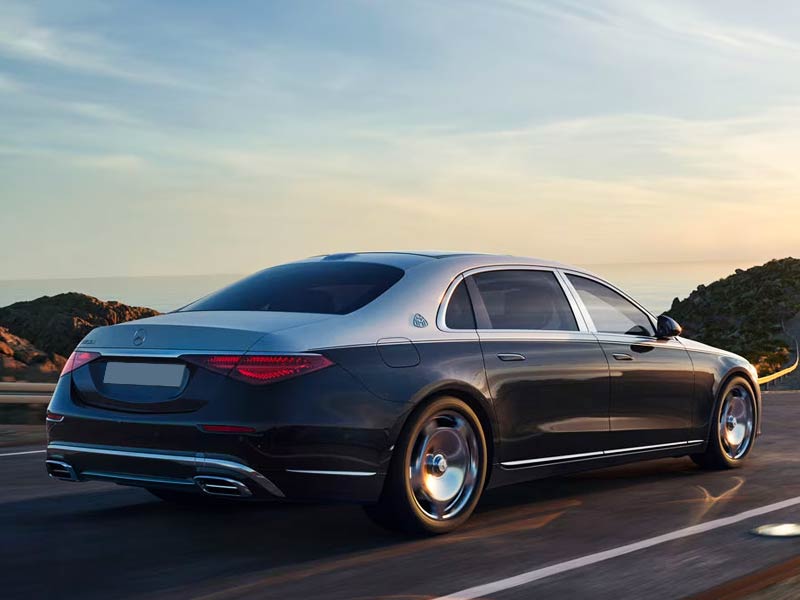 Starr Luxury Cars - Luxury Airport Chauffeur Service Best Coveted Luxury Exotic Cars - Book, Hire, Rent Chauffeur Service, and Self-Hire Service Mercedes Benz Maybach - Neom city in Emirates