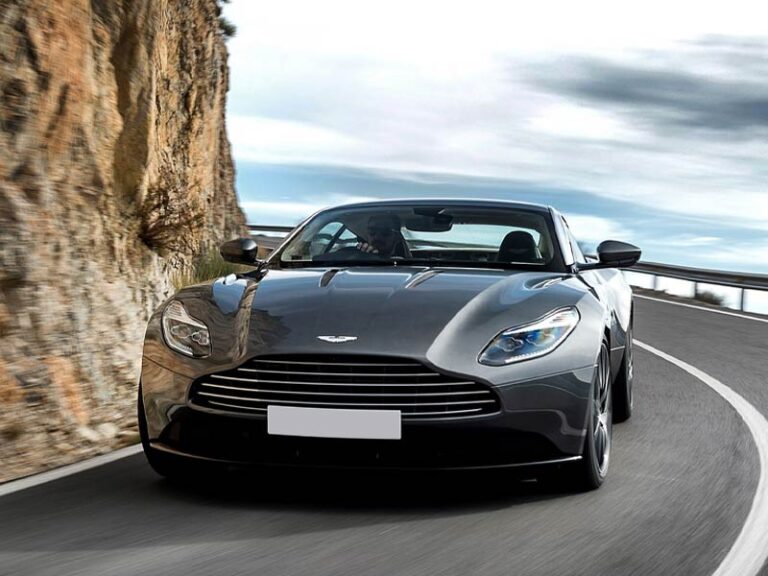 Grey Aston Martin DB11