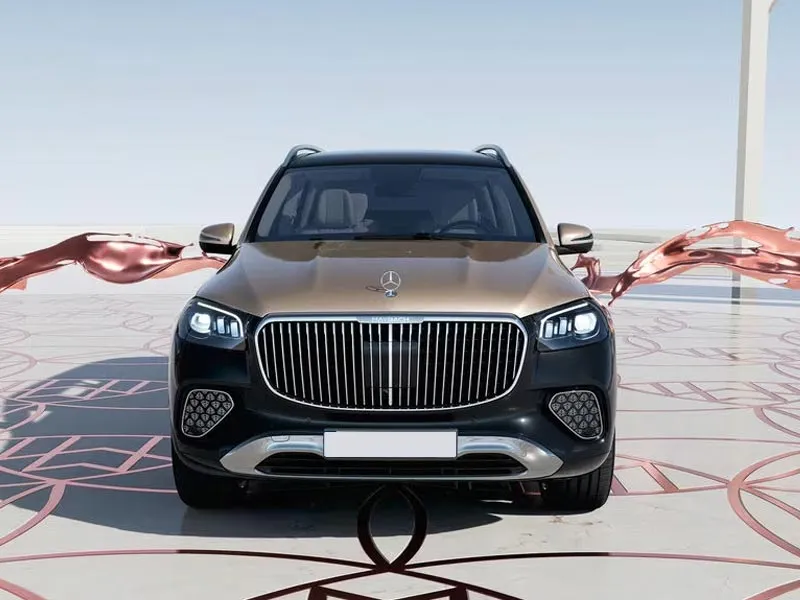 Mercedes Benz Maybach brown colour