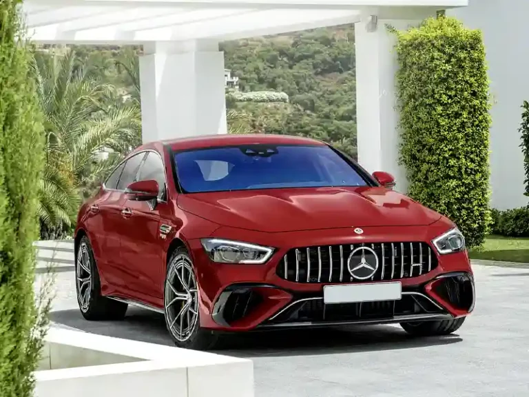 Mercedes Benz AMG GT 63 S red colour