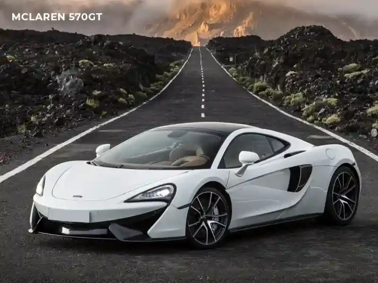 White Mclaren 570S