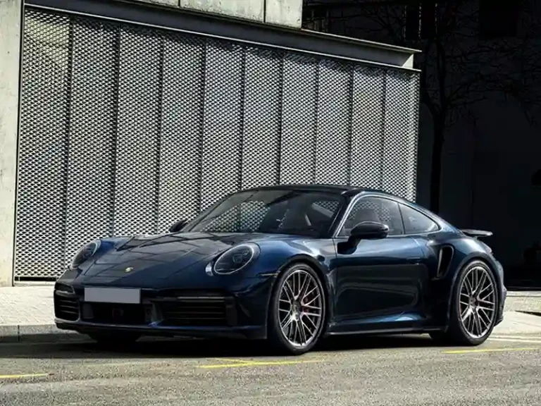Porsche 911 Turbo Dark blue colour