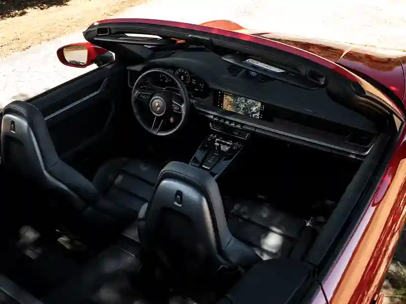 Porsche Carrera 911 Coupe leather interior