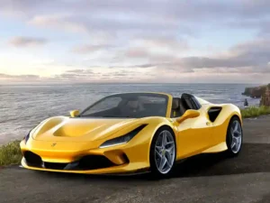 Yellow Ferrari