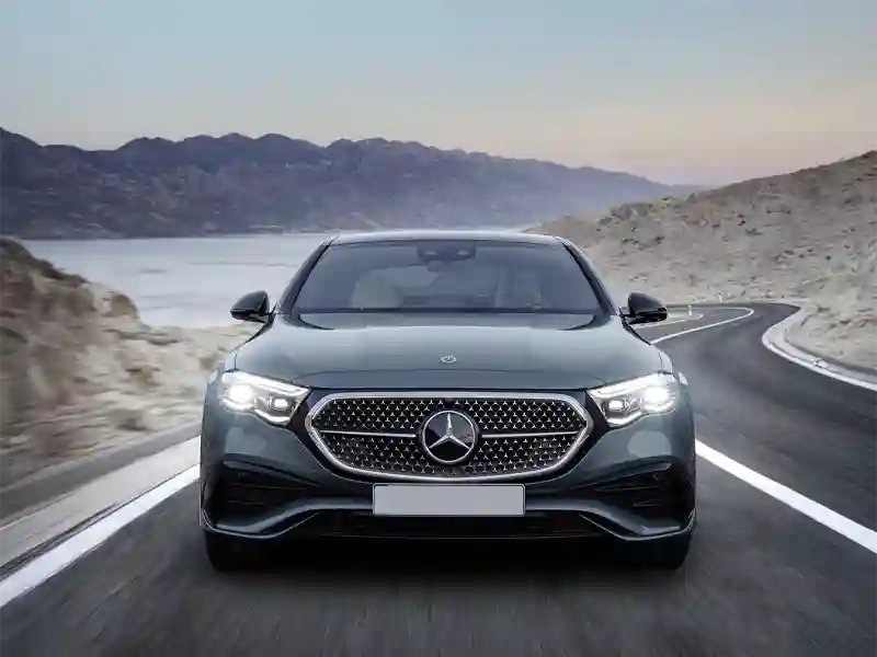Grey Mercedes Benz E-Class