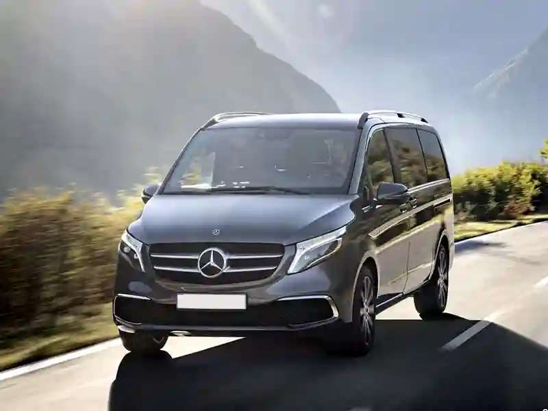 Grey MErcedes Benz V Class
