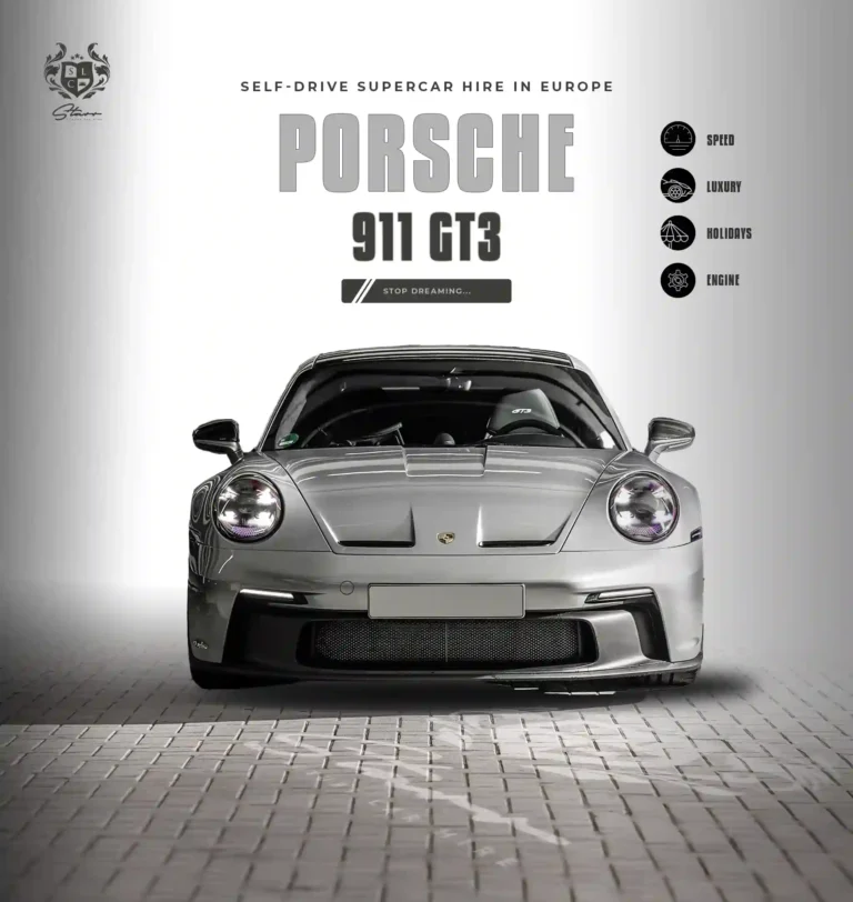 Porsche 911 GT3 silver colour