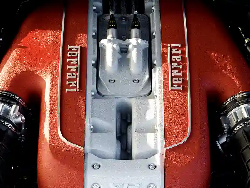Motor of the Ferrari 812 Superfast