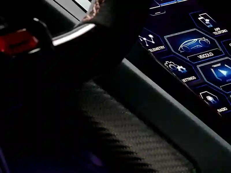 Close-up of the digital gears