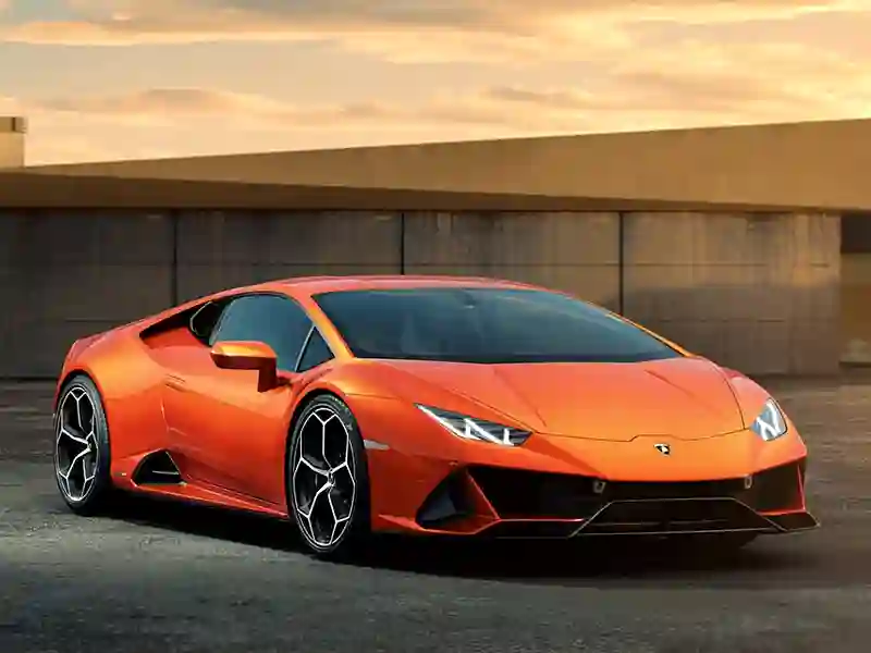 Lamborghini Huracan Evo orange colour