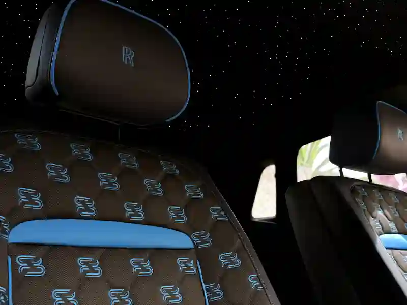 Seats of the Rolls-Royce Ghost