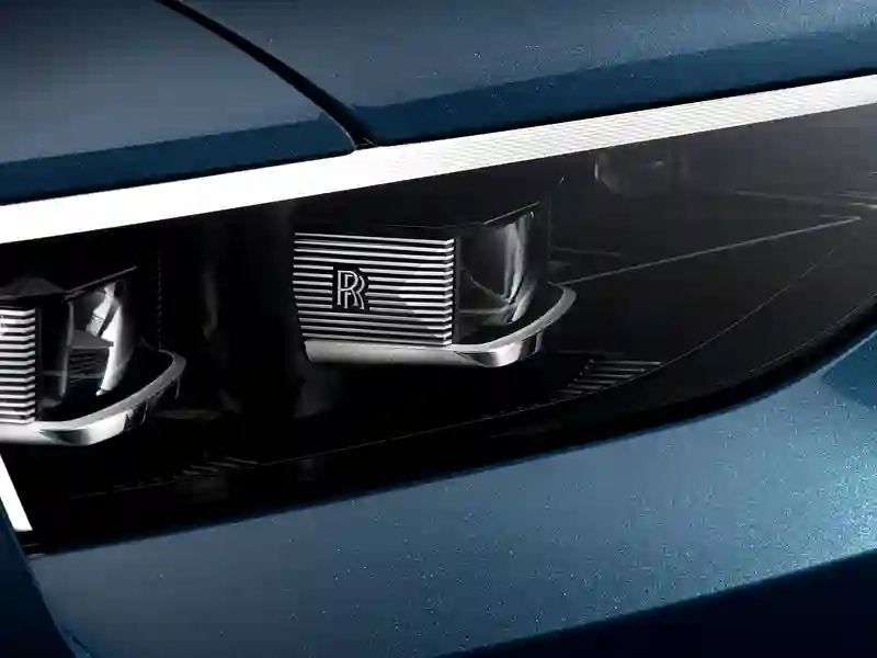 Close-up of the Rolls-Royce Ghost