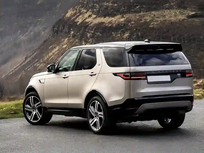 Back side of the Land Rover Discovery