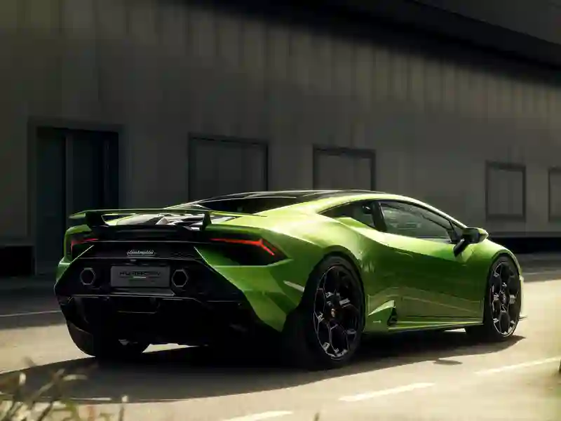Lamborghini Tecnica green colour