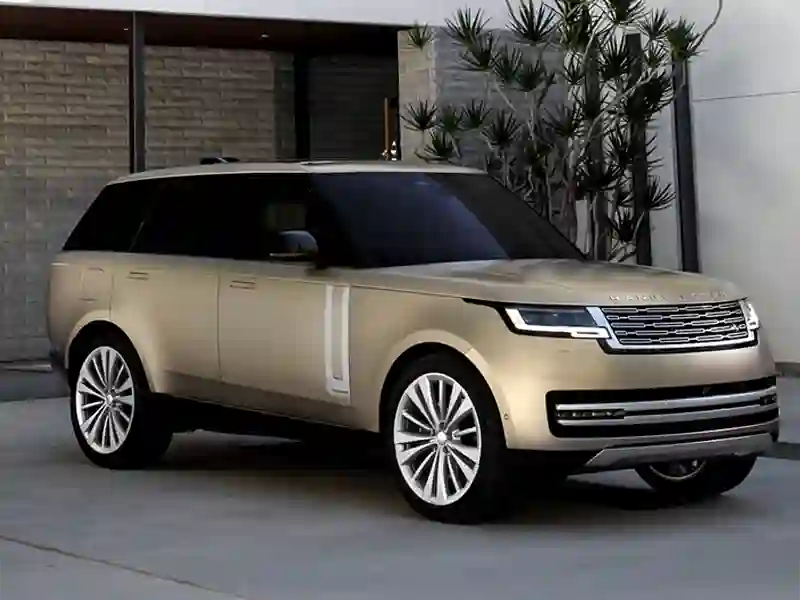 Range Rover Vogue gold colour