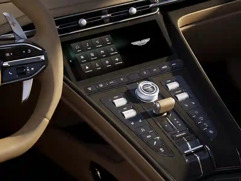 Interior of the DB12 Volante