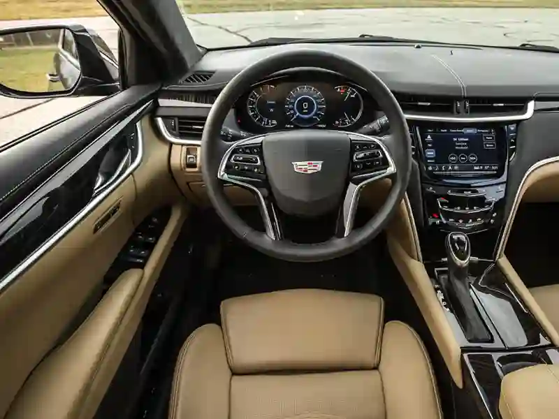 Front interior of the Cadillac XTS in Atlanta