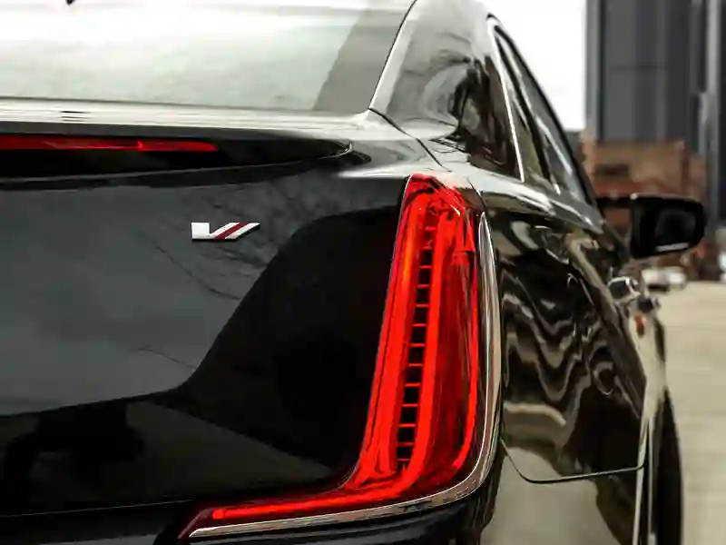 Back of the Cadillac XTS in Atlanta