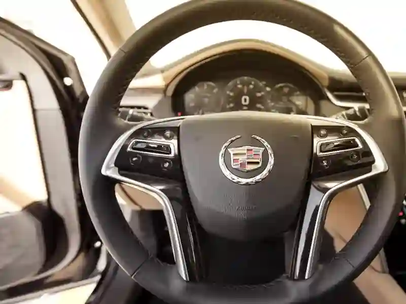 Steering wheel of the Cadillac XTs