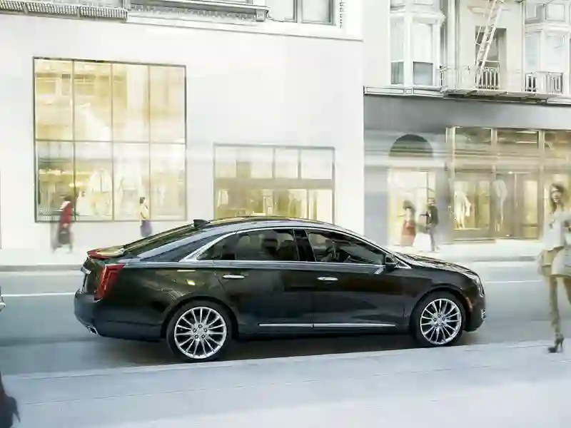 Cadillac XTS on the road