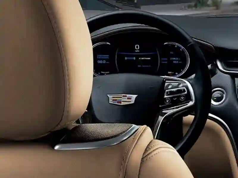 Close-up of the Cadillac XTS