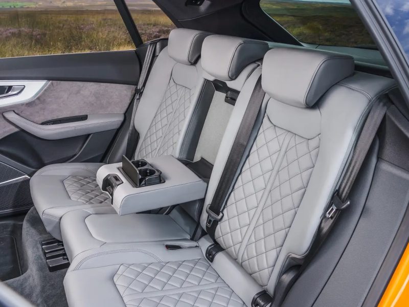 Audi Q8 back seat