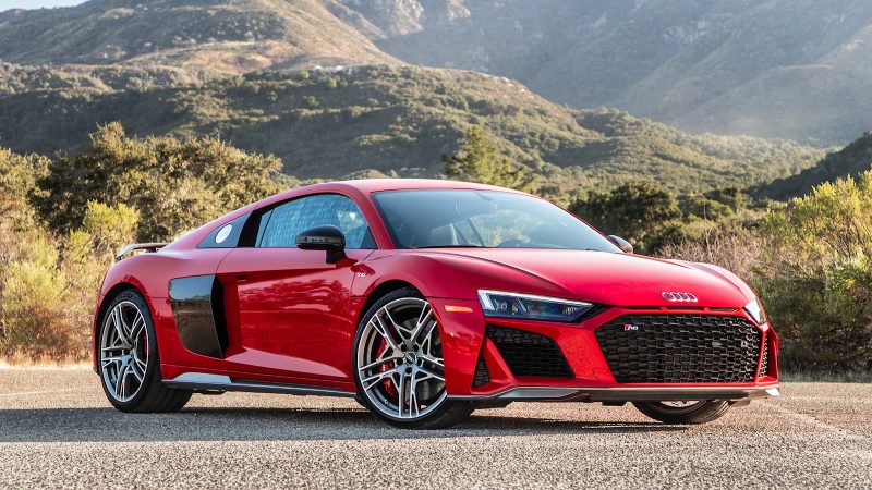 Audi R8 V10 Coupe 2023-Red