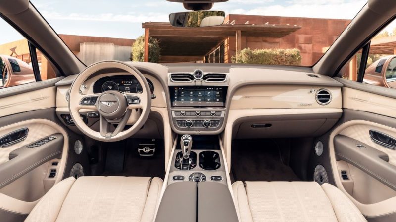BENTLEY BENTAYGA dashboard BENTLEY BENTAYGA dashboard