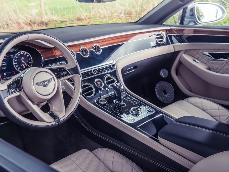 Bentley Continental GT dashbord