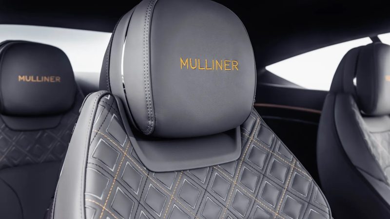 Bentley GTC Mulliner - head rest