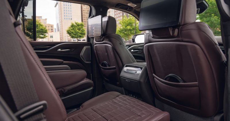 CADILLAC ESCALADE ESV back seat